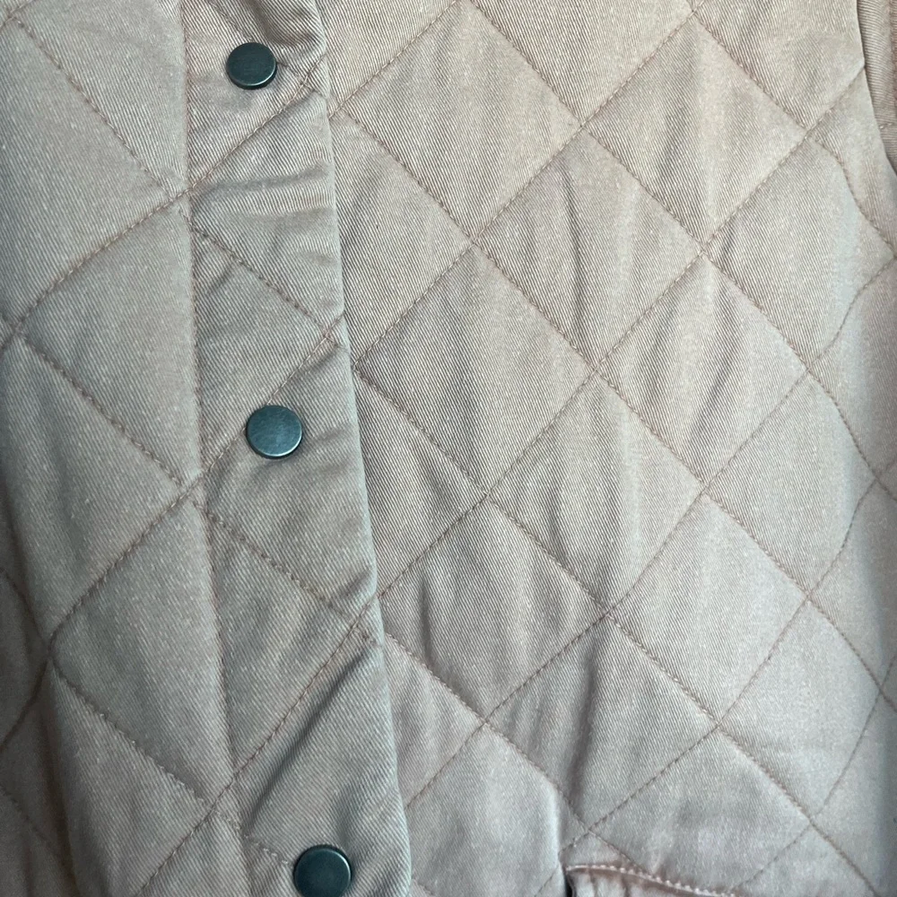 Joie Cotton Barn Jacket Medium Pink - Picture 5 of 9